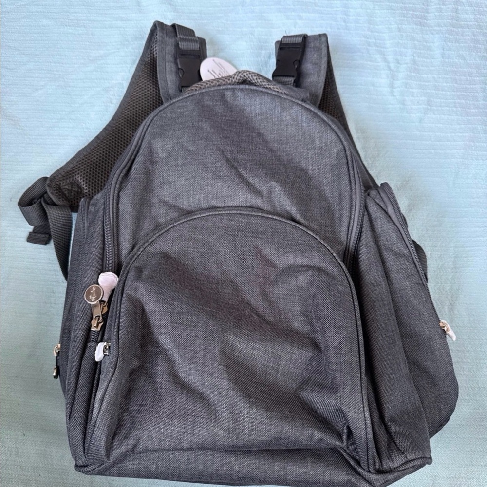 NWT Initials Inc Baby backpack diaper bag with changing pad!